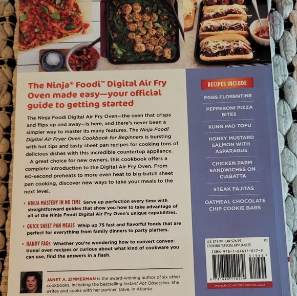 Ninja Foodi Digital Air Fryer Cookbook For Beginners NEW - Picture 2 of 3